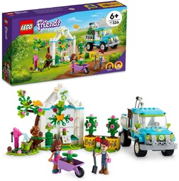 LEGO 41707 Friends, Furgonetka do sadzenia drzew