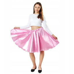 SPÓDNICA ATŁASOWA RÓŻOWA LALKA FILM BAJKA 134/140