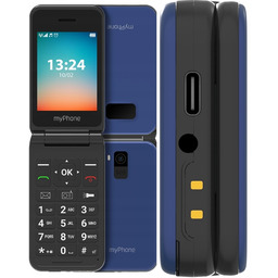 Telefon z klapką myPhone Flip Lte dla seniora