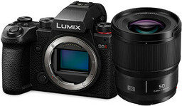 Panasonic Bezlusterkowiec Lumix S5II + 50mm f/1.8