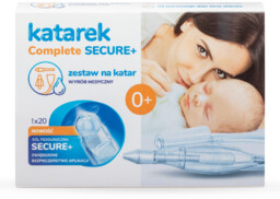 Katarek Complete Secure+ Zestaw na katar, Aspirator +