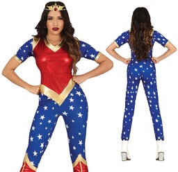 Strój Dla Dorosłych Wonder Woman Superbohaterka S