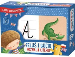 NASZA KSIĘGARNIA Gra edukacyjna Feluś i Gucio poznają
