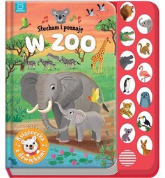 Aksjomat Książka Słucham i poznaję W zoo Książeczka