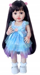 Lalka typ Reborn Lalka Realistyczna Vinil 55cm Włosy