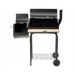 Lund Grill Węglowy Ogrodowy Z Wędzarnią Ruszt 60X30CM