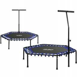 Trampolina Fitness Do Ćwiczeń W Domu Z Uchwytem