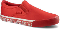 Big Star Czerwone Tenisówki Modne Obuwie Damskie