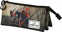 Spiderman Webslinger -Piórnik Potrójny FAN 2.0, Wielokolorowy, 23