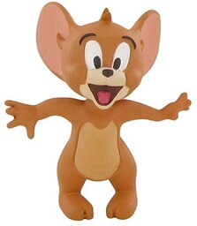 Comansi Tom Figura Jerry Uśmiech 6cm, Wielobarwny (99651)