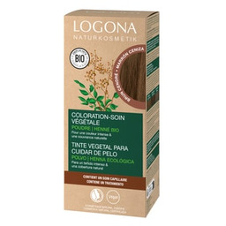 Logona Nourishing plant-based hair dye Powder Ash brown