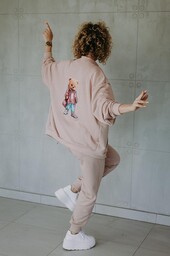 Pakamera Bluza oversize rozpinana Mia Teddy
