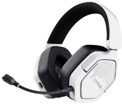 Trust GXT 493PS Carrus Wireless Nauszne Biały Słuchawki