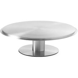 Obrotowa patera do ciasta ze stali nierdzewnej Hendi