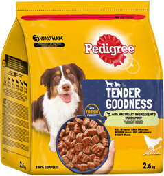 Pedigree Tender Goodness, drób - 2,6 kg