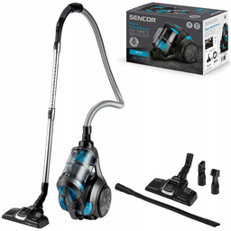 Cichy Odkurzacz bezworkowy cyklonowy Sencor SVC-1086TQ 750W