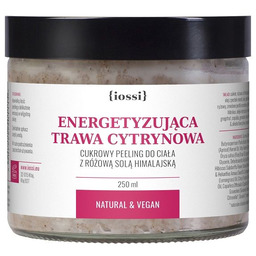 IOSSI_Energetyzująca Trawa Cytrynowa energetyzujący cukrowy peeling do ciała