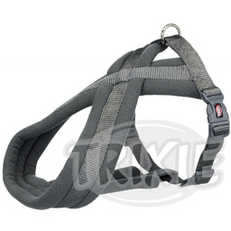 Szelki Trixie Premium Lined Graphite - L