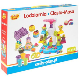 SMILY PLAY Masa plastyczna Ciasto-masa Lodziarnia SP84952 Zyskaj
