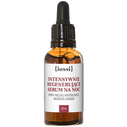 IOSSI_Intensywnie Regenerujące serum na noc wiesiołek, baobab, mirra,