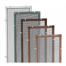 Moskitiera okienna ramkowa Aluminiowa na wymiar 105x50 cm