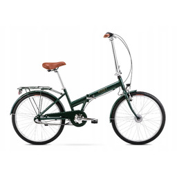 Rower Romet Jubilat składany 24" zielony