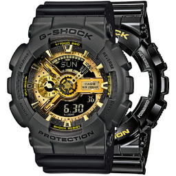 G-SHOCK SET GA-110GB-1AER + BEZEL 10467795 + PASEK