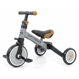 Milly-mally Rowerek biegowy MILLY MALLY 3w1 Optimus Szary