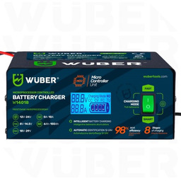 WUBER Prostownik mikroprocesorowy samochodowy 10A 6-150 Ah 2-24
