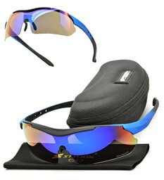 Speed Sportowe okulary przeciwsłoneczne z polaryzacją SPD177LB
