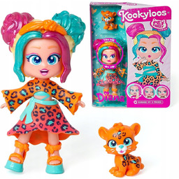 KOOKYLOOS Pet Party Diana LALECZKA LALKA AKCESORIA PREZENT