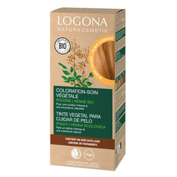 Logona Nourishing plant-based hair dye Powder Copper Blonde