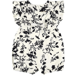 Dziewczęcy rampers biały Up Baby