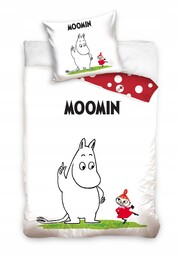 Pościel Muminki Mała MI Muminek Moomin 160x200
