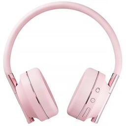 Happy Plugs Play - bezprzewodowe słuchawki nauszne (pink