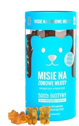 NOBLE HEALTH Misie na zdrowe włosy Żelki, 300