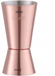 Barup Miarka barmańska 25/50 ml, Ø42x(h)86mm,miedziana I BarUp