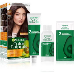 Garnier Color Naturals 4.12 Lodowy brąz, odżywcza farba