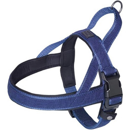 Nobby Norweskie naczynia "Linen Deluxe" niebieskie dł.: 38-50