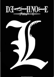 ABYstyle Plakat "L Symbol" Death Note (wielokolorowy)