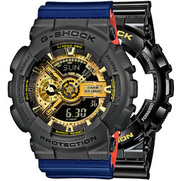 G-SHOCK SET GA-110GB-1AER + BEZEL 10467795 + PASEK