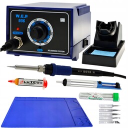 Stacja lutownicza grotowa Hotair Wep 936 60W Mata,