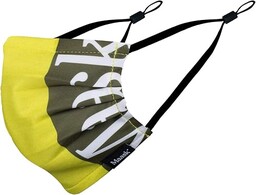 MAASK Tarcza wielokrotnego użytku maska higieniczna unisex, limonka,