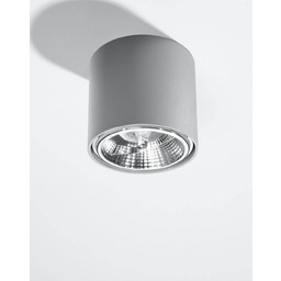 Sollux Lighting Lampa sufitowa TIUBE SL.0696 szara