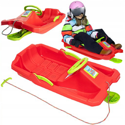 Sanki z kierownicą plastikowe ślizgacz dla dzieci zjazdowy