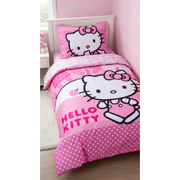Komplet pościeli Hello Kitty Pościel bawełna 100x135cm