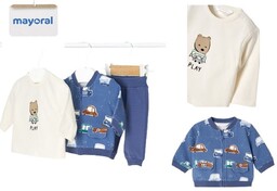 Dres 3-Częściowy Dla Niemowlęcia R.80