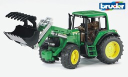 Bruder, Traktor John Deere 6920 z ładowarką czołową,