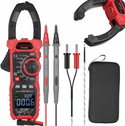 Habotest Cęgowy Cyfrowy Miernik LCD Multimetr Ac DC