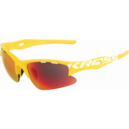 KROSS Okulary rowerowe DX-Race T4COK000004YL Żółty